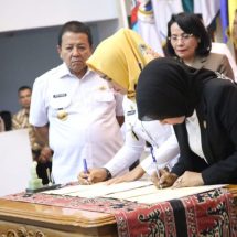 Pemkab Tuba Menadatangani MOU Dengan Kejaksaan Tinggi Lampung