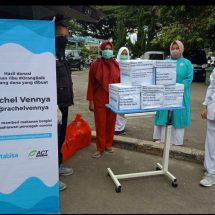 ACT Lampung Salurkan Bantuan Rachel Vennya Di RSUD Abdul Moeloek