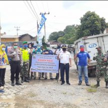 Cegah Penyebaran Covid-19, Dishub Lamsel Kembali Lakukan Spraying Disinfektan