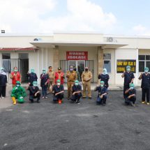 Kunjungi Lampung Selatan, Ketua Posko Penanganan dan Pencegahan Covid-19 Provinsi Lampung Apresiasi RSUD Bob Bazar