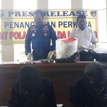 Ditpolairud Polda Lampung Berhasil Amankan Handak,Dua Pelaku Warga Bumi Waras