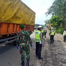 Kodim 0410/KBL Perketat Penjagaan 24 Jam Di Pos Terpadu Covid-19 Pintu Perbatasan