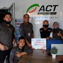 BRI Insurance Salurkan CSR Penanganan Covid – 19 Melalui ACT Lampung