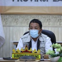 Rakor Pencegahan Korupsi Terintegrasi KPK, Gubernur Arinal Dorong Peningkatan Tupoksi Inspektorat Cegah Korupsi Daerah