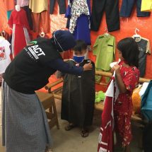 Awal Pekan ACT Lampung Jalin Kebersamaan Dengan Warga Terdampak Corona