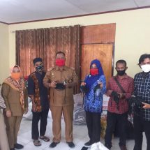 Pemkab Lampung Selatan Berdayakan UMKM Buat 150 Ribu Masker Kain