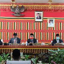 Bupati Lampung Selatan Dan Forkopimda Saksikan Serta Dengarkan Pidato Kenegaraan Presiden Jokowi