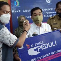 ASKOMPSI Dan XL Axiata Berikan Bantuan Kuota Data Internet Gratis Kepada Siswa