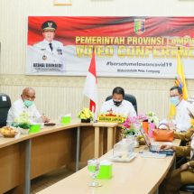 Presiden RI Joko Widodo Berikan Arahan Gubernur Lampung Terkait Menghadapi Pandemi Covid-19 Dan Pemulihan Ekonomi Nasional