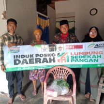 MRI Lampung Selatan Bagikan Bahan Makanan, Duplikasikan LSP ACT Lampung