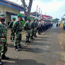 Sidang Gugatan Bacalon Walikota, Koramil 410-05/TKP Laksanakan Pengamanan