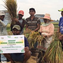 ACT Lampung Bersama Warga Kedamaian Launching Program Wakaf Modal Usaha Mikro