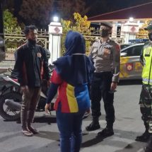 Kodim 0410/KBL Dan Satgas Terapadu Covid-19 Terus Lakukan Patroli Tegakan Protokol Kesehatan