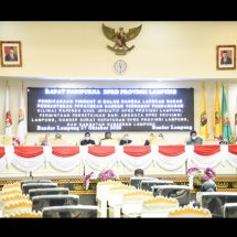 DPRD Lampung Gelar Rapat Paripurna Pengesahan 7 Raperda