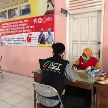 Relawan MRI-ACT Lampung Dukung Kegiatan Donor Darah LVRI dan PPM Provinsi Lampung