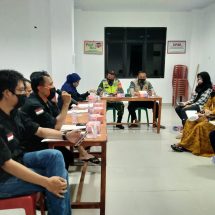 Babinsa Kelurahan Campang Jaya Sertu Agus Triawan Hadiri Rapat Pleno Perbaikan DPSHP