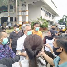 Tanggapan Yozi Rizal Terkait Saat Aksi Demo Tolak UU Ciptaker Di Depan Gedung DPRD Lampung