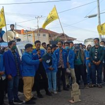 Aksi Demo Kelima PMII Lampung Belum Menuai Hasil Positif