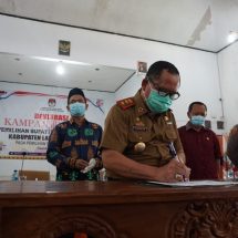 KPU Lampung Selatan Gelar Deklarasi Kampanye Damai