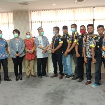 Empat Perwakilan DPRD Lampung Sambut Audiensi Aksi Demo GMBI Tolak RUU Ciptaker