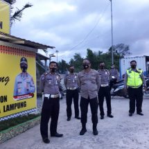Libur Nasional, Karo Ops dan Dirlantas Polda Lampung Cek Pos PAM Pelabuhan Bakauheni