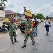 Pasi Ops Kapten Inf Dja’far dan Satgas Covid-19, Jaga Perketat Pengamanan Pos Terpadu Perbatasan