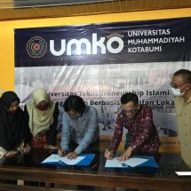 Universitas Muhammadiyah Kotabumi-AJI Bandar Lampung Teken MoU Soal Penelitian