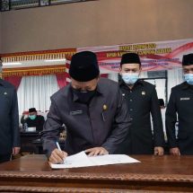 Pemkab Lampung Selatan Sampaikan Raperda APBD 2021, Pendapatan Daerah Diproyeksi Rp.2,077 Triliun