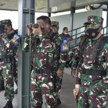 Danrem 043/Gatam Brigjen TNI Toto Jumariono Tinjau Latihan Taktis YTP 143/TWEJ