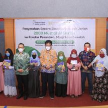 2.000 Mushaf Al-Qur’an Wakaf Dari ICMI Orwil Lampung Siap Didistribusikan