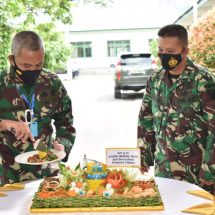 Danrem 043/Gatam Hadiri Syukuran HUT Ajudan Jenderal TNI AD Ke – 70 Tahun