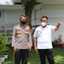 Bupati Nanang Sambut Silaturahmi Wakapolda Lampung di Rumah Dinas