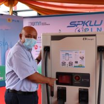 Jamin Kenyamanan Pengguna Mobil Listrik, PLN UID Lampung Launching SPKLU Di Tol Bakauheni – Terbanggi