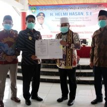 Teken MoU, Pemkot Bengkulu Jalin Kerja Sama Dengan Pemkab Lampung Selatan