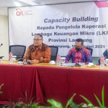 Terkait Analisis Dan Mitigasi Resiko Kredit, OJK Gelar Capacity Building Bagi Para Pengelola LKM di Lampung