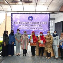 Jasa Raharja Lampung Serahkan Bantuan Persari Raharja Pusat Untuk Paud Dan Posyandu
