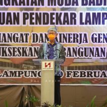 Gubernur Arinal Ajak Bersinergi Membangun Lampung Pada Pelantikan Pengurus AMBL dan Persatuan Pendekar Lampung