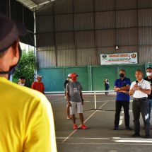 Danrem 043/Gatam Cup 2021 Resmi Ditutup Brigjen TNI Toto Jumariono Dalam Turnamen Tenis Lapangan