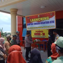 Babinsa Koramil 410-01/Panjang Kodim 0410/KBL Hadiri Kegiatan Lounching Kampung Tangguh Nusantara