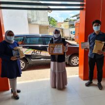 Melalui ACT Lampung, GGF Volunteer Salurkan Dana Peduli Untuk Gempa Sulbar dan Banjir Kalsel