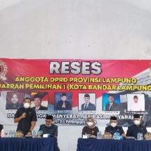 7 Anggota DPRD Provinsi Lampung Serap Aspirasi Dalam Reses di Kecamatan Labuhan Ratu