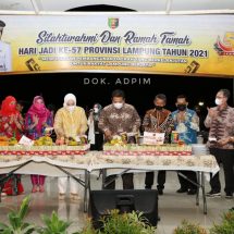 Ramah Tamah HUT Lampung ke-57, Gubernur Arinal Ajak Bupati/Walikota Tingkatkan Program Pelayanan Masyarakat Desa