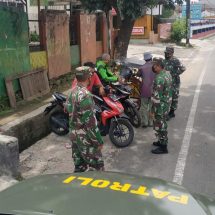 Personil Kodim 0410/KBL Gelar Patroli Kamtibmas di Sejumlah Titik Kota Bandarlampung