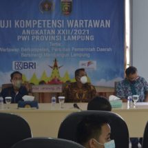 PWI Pusat Apresiasikan Keberhasilan Ketua PWI Lampung Terkait Penyelenggaraan UKW