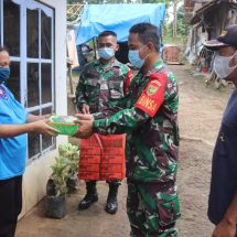 Jum’at Peduli, Kodim 0410/KBL Gelar Baksos di Masjid Jami Thoriqul Ibad Kelurahan Pinang Jaya