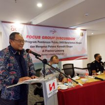 Kembangkan Potensi Pelaku UMKM Di Lampung, OJK Lampung Gelar Focus Group Discussion Terkait Komoditi Eksport