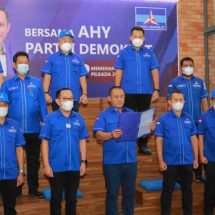 Fraksi Partai Demkorat DPRD Lampung Sambangi Kantor DPP Demokrat