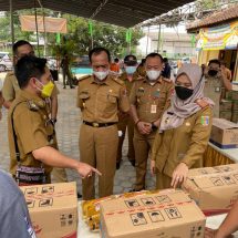 Bantu Masyarakat, Pemprov Lampung Gelar Pasar Murah Bersubsidi Di Lampung Utara