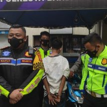 Atensi Kapolda Lampung, Satlantas Polresta Balam Kembali Amankan Pelaku Pencurian Kendaraan Bermotor