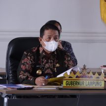 Gubernur Arinal Djunaidi Ikuti Rakornas Pengawasan Intern Pemerintah Secara Virtual